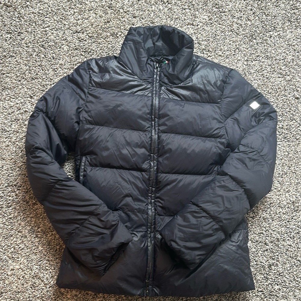 Small Equiline navy puffer jacket